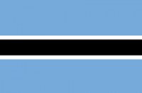 Flaga: Botswana