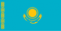 Flaga: Kazachstan